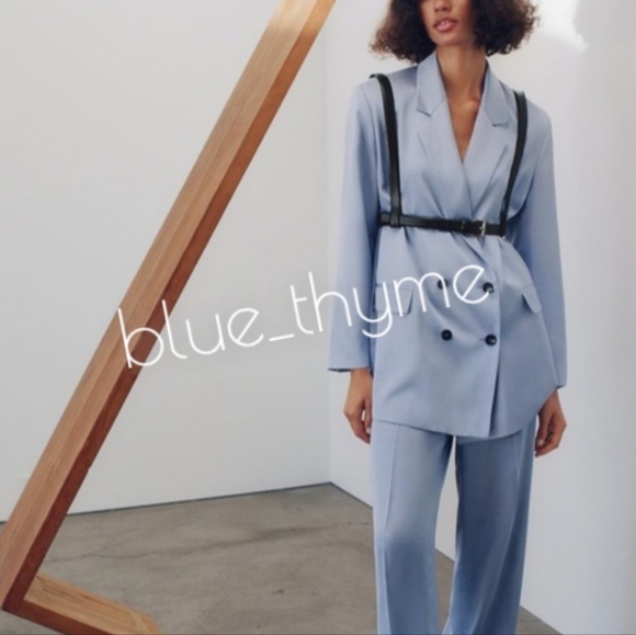 Zara LIMITED Edition HARNESS Leather Belt - Picture 8 of 10